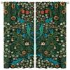 Tenda Retro Finestre William Morris con Motivo Botanico, Tenda Oscurante William Morris Arte Floreale 2 Pannelli