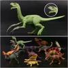 1Pcs Animal Model Prehistoric Dinosaurs Indominus Rex Spinosaurus Action Figures Simulation PVC Toy For Kids