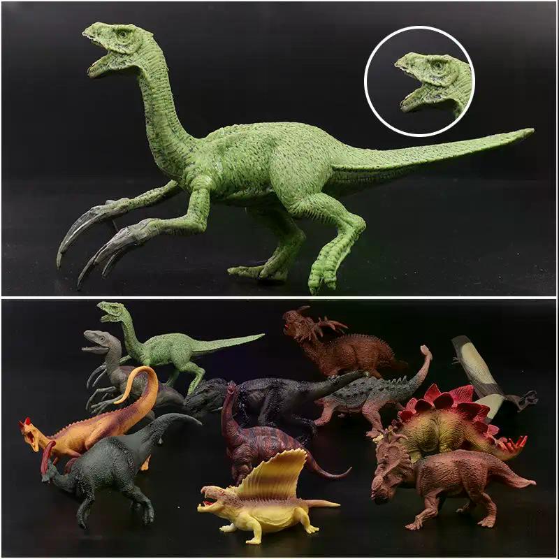 1Pcs Animal Model Prehistoric Dinosaurs Indominus Rex Spinosaurus Action Figures Simulation PVC Toy For Kids