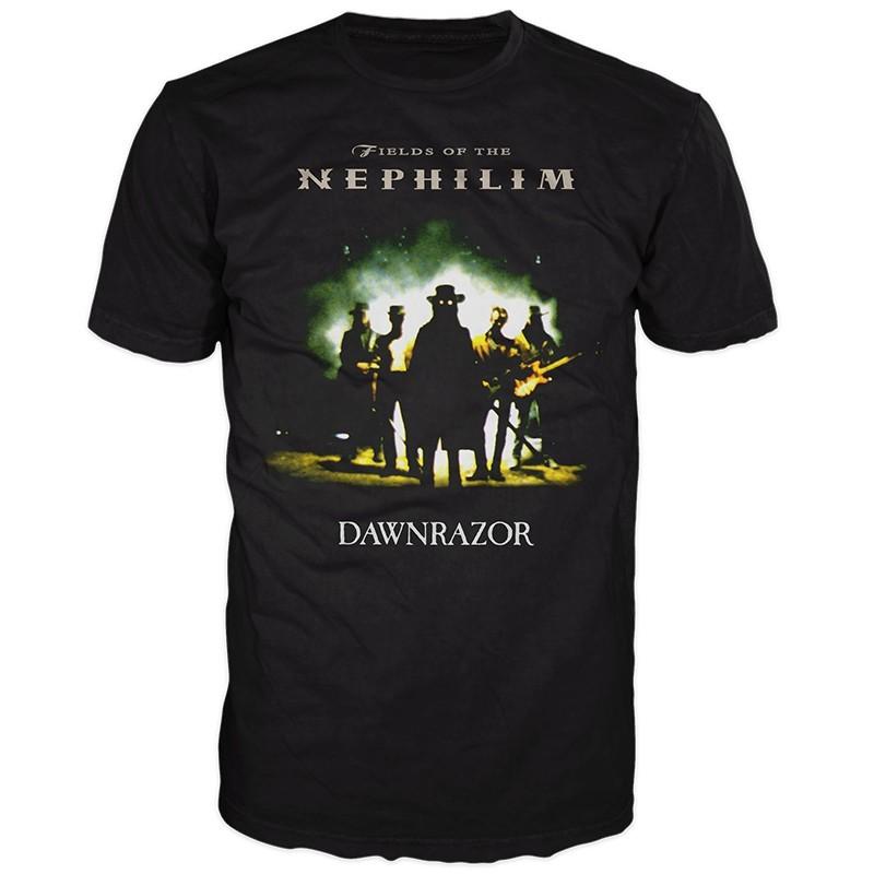 Fields Of The Nephilim Dawnrazor T Shirt Black Unisex S-5XL 1R0061 XXL