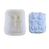 Couple Rabbit Epoxy Casting-Mold Rabbit Decorate Fondant Mold DIY Craft Tool