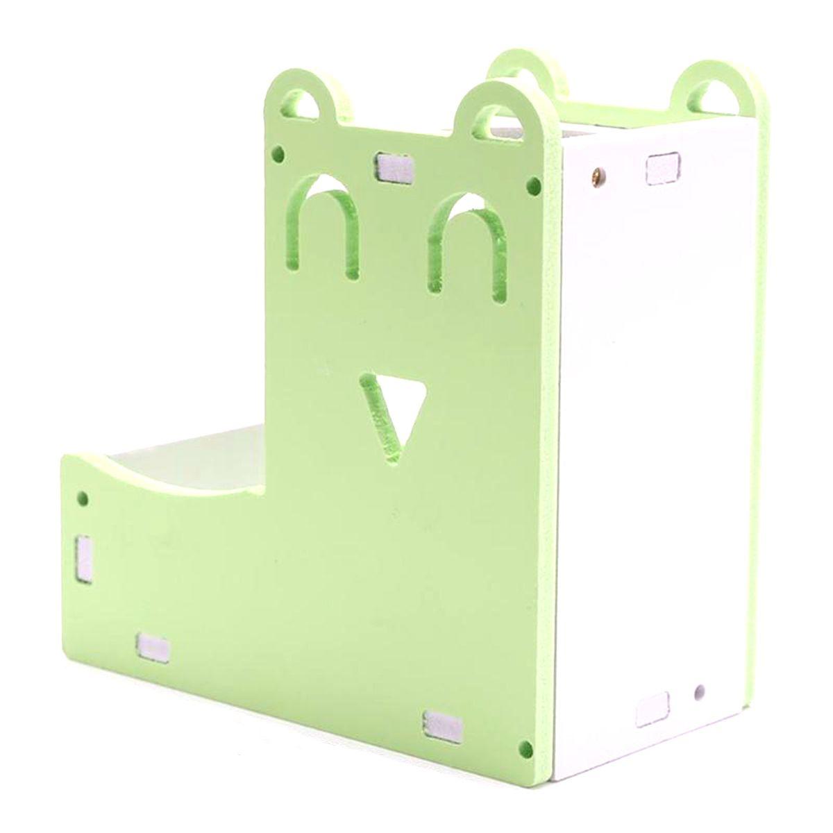 

Automatic Container Pet Supplies Wooden Hamster Feeder Water Drinker Fountain Food Bowl