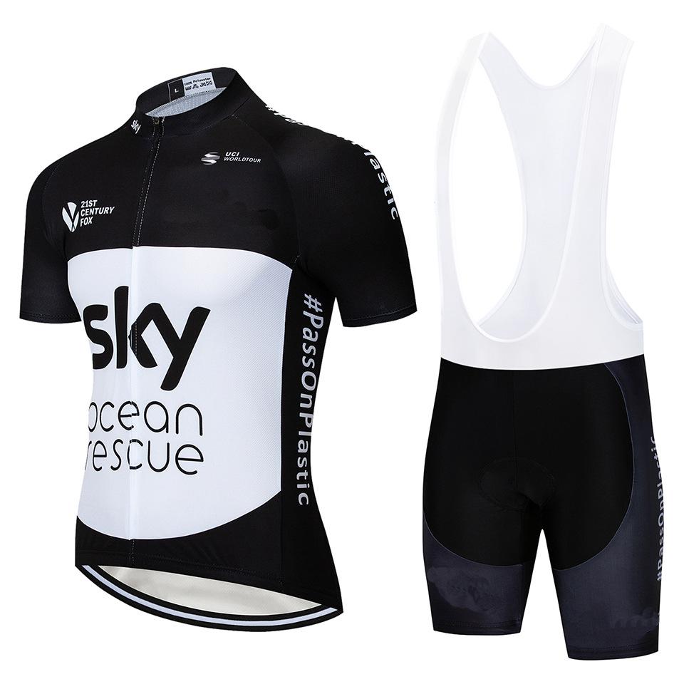 Men's and Women's Summer Bicycle Road Mountain Bike Top Whale Tour France, Cycling Suit Speed Down Suit 2026 Summer Breathable Cycling Suit Set