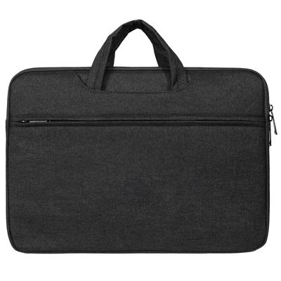 Schokbestendige Laptop PC Compatibel met en Volledig Dubbel PU Leer [BIGHAS] Hoes, Tas, 13,3" 15,6" Laptops, Waterafstotend, Duurzaam, Bescherming, Handvat,