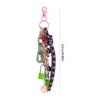 Multifunctional Nylon Cord Bag Hanging Charm Contemporary Keychain Pendant for Fashion Enthusiasts Daily Use Casual Wear