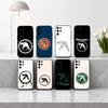 A-Aphex T-Twins-S Logo A-Art Phone Case For Samsung S25,24,23,22,30,21,10,9,Ultra,Plus,Lite,FE,4,5 G Soft Black Case