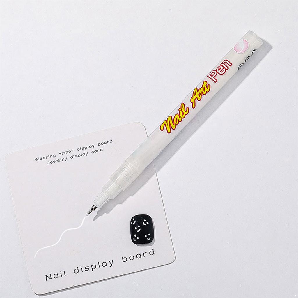 Nail Art Pen Set All In One Dotting Pen and Painting Liner Brush for Creative DIY Nail Art Manicure Tools