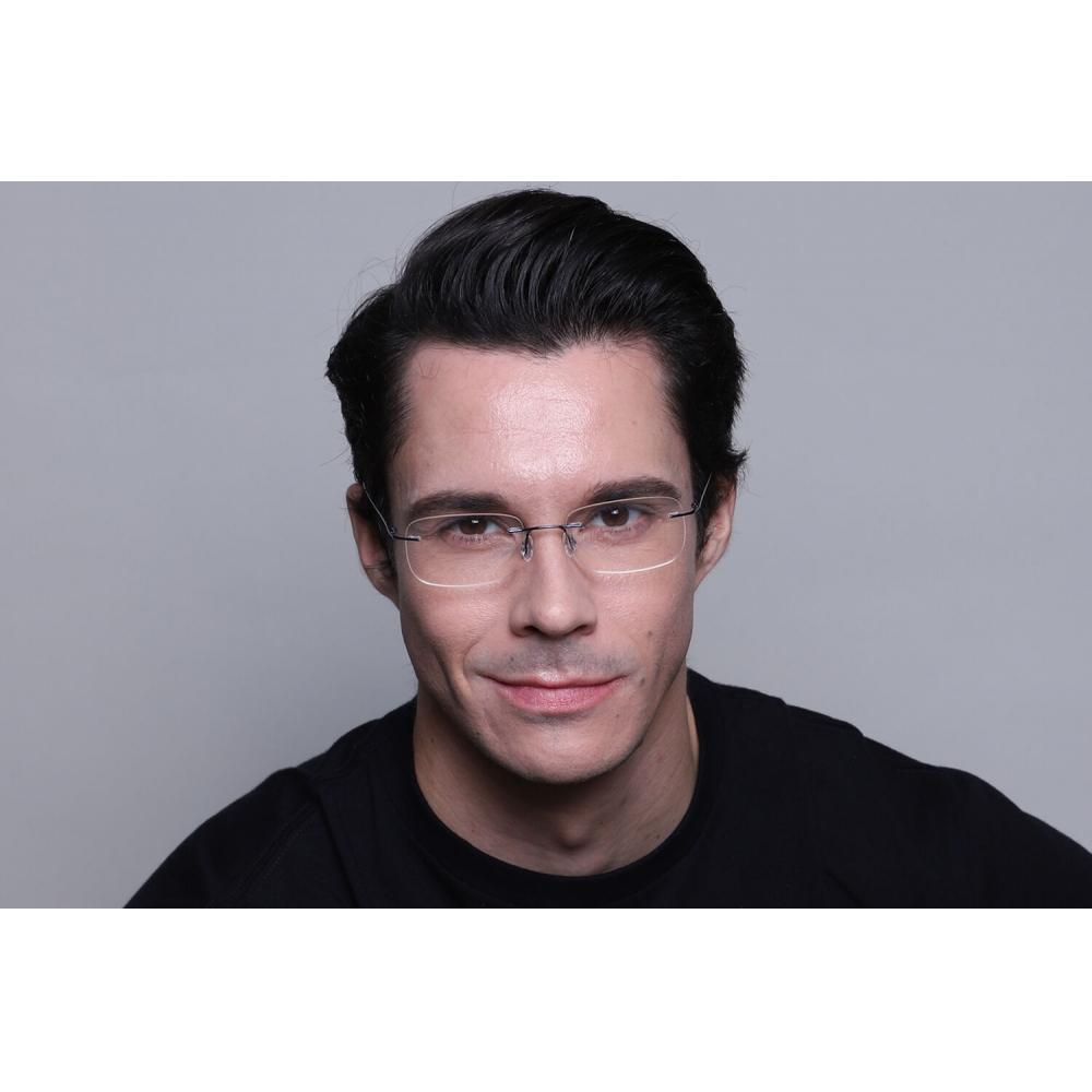 Rimless Rectangle Blue Smartbuy Collection Bethanana Ttgv01 004 Fashion Unisex Eyeglasses