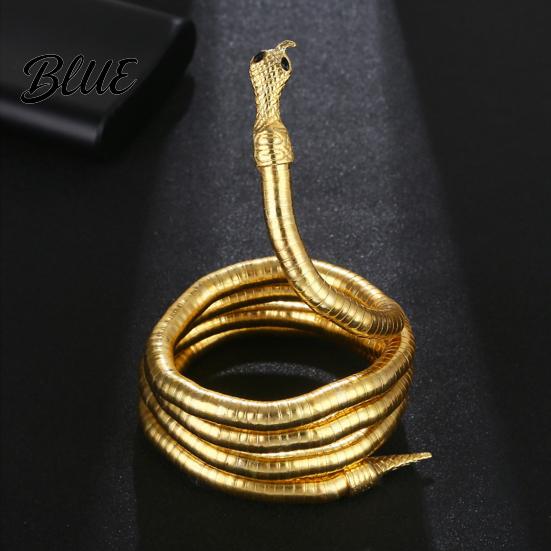 Collana a Tema Mistero Donna Serpente Forma di Serpente Flessibile Stile Neutro