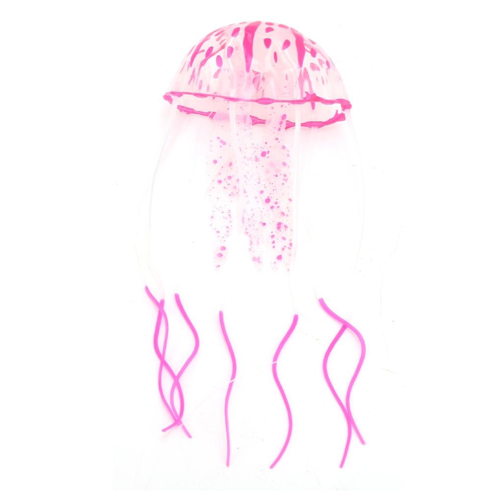 8Pcs Set Silicone Fake Glowing Fish Colorful Fish Tank Decoration Ornament Aquarium Decor  Aquarium