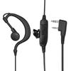 poc ear-hook headset with braided k-type plug