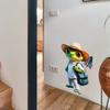 Cartoon Schrulliger Frosch Schlafzimmer Wohnzimmer Heimverschönerung Dekoration Wandaufkleber
