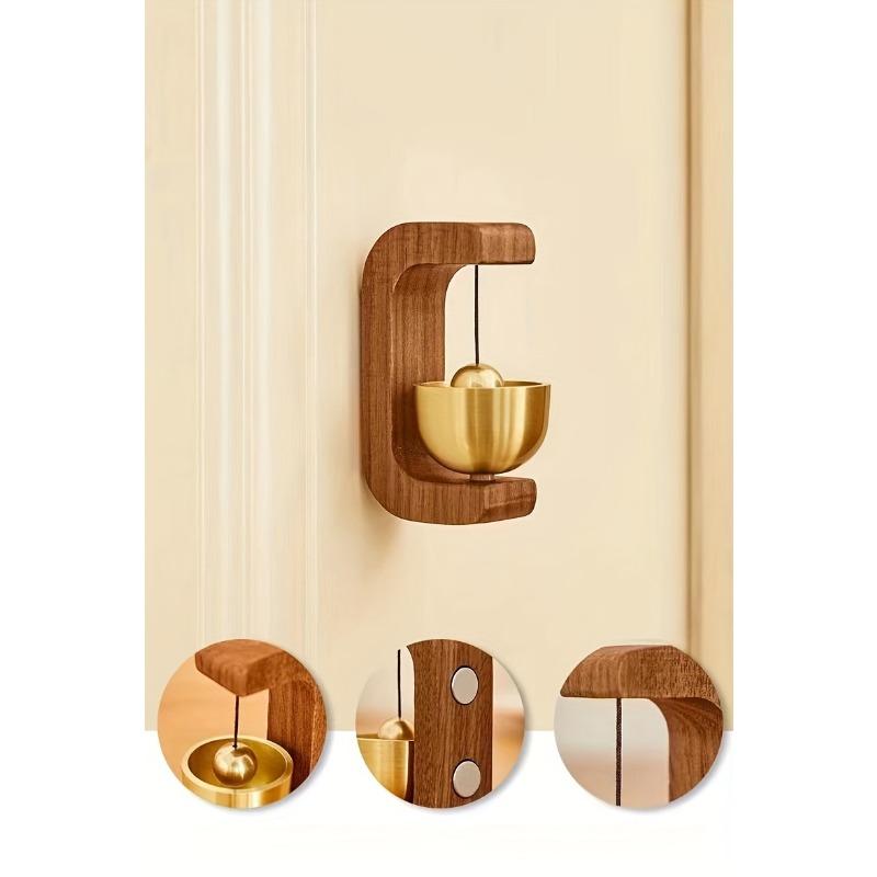 1pcs Simple Doorbell Wind Chime Holiday Gift Decoration Car Hanging Home Desktop Ornaments