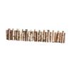 Birch Wood Mini Fence Decoration Lawn Decorative Versatile Flower Pot Border L
