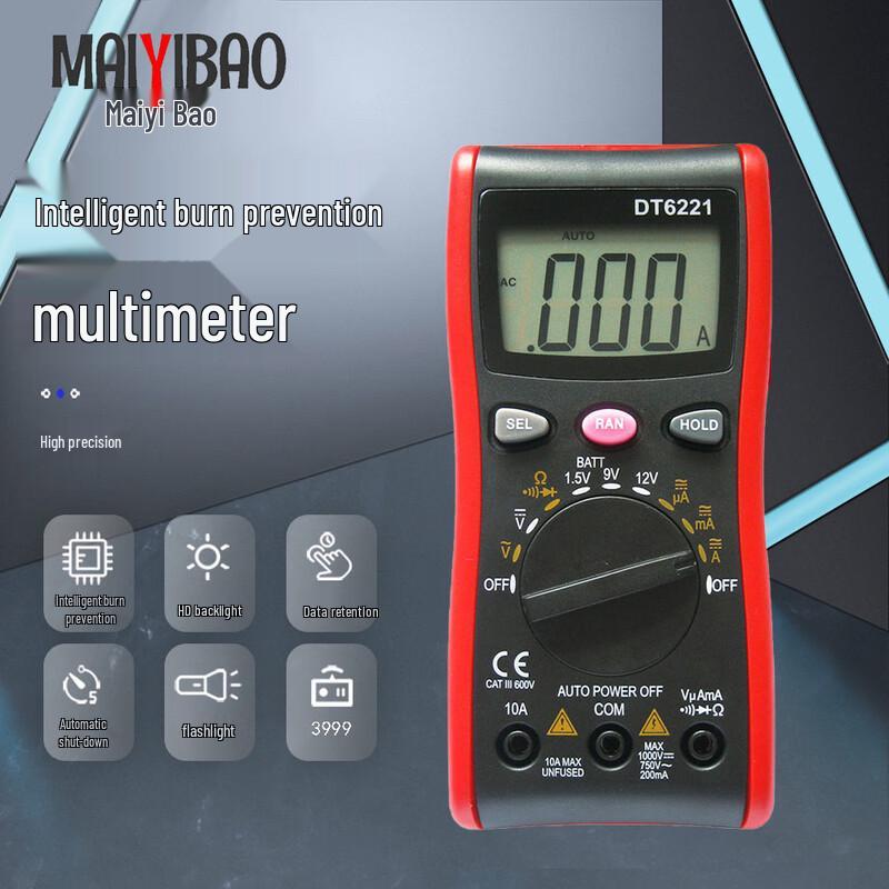 

OLOMM DT6221 Digital Multimeter