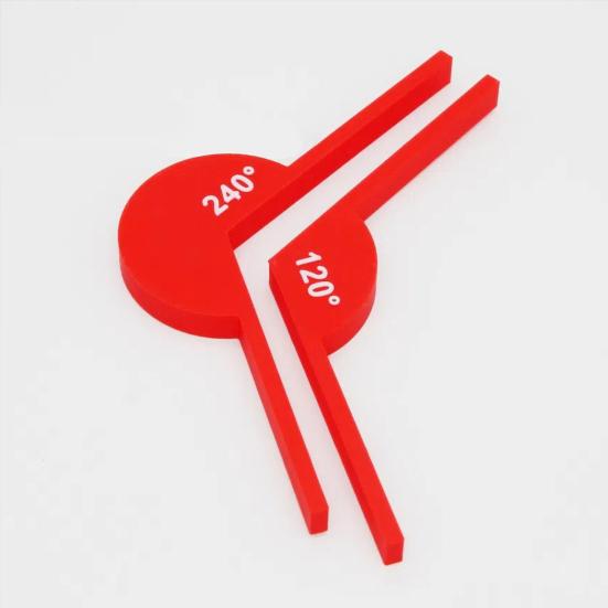 Angle Measuring Instruments Mathematics Teaching Tools Geometric Angle Display Recognition Tools for Mathematics Learning Classroom Home Use
