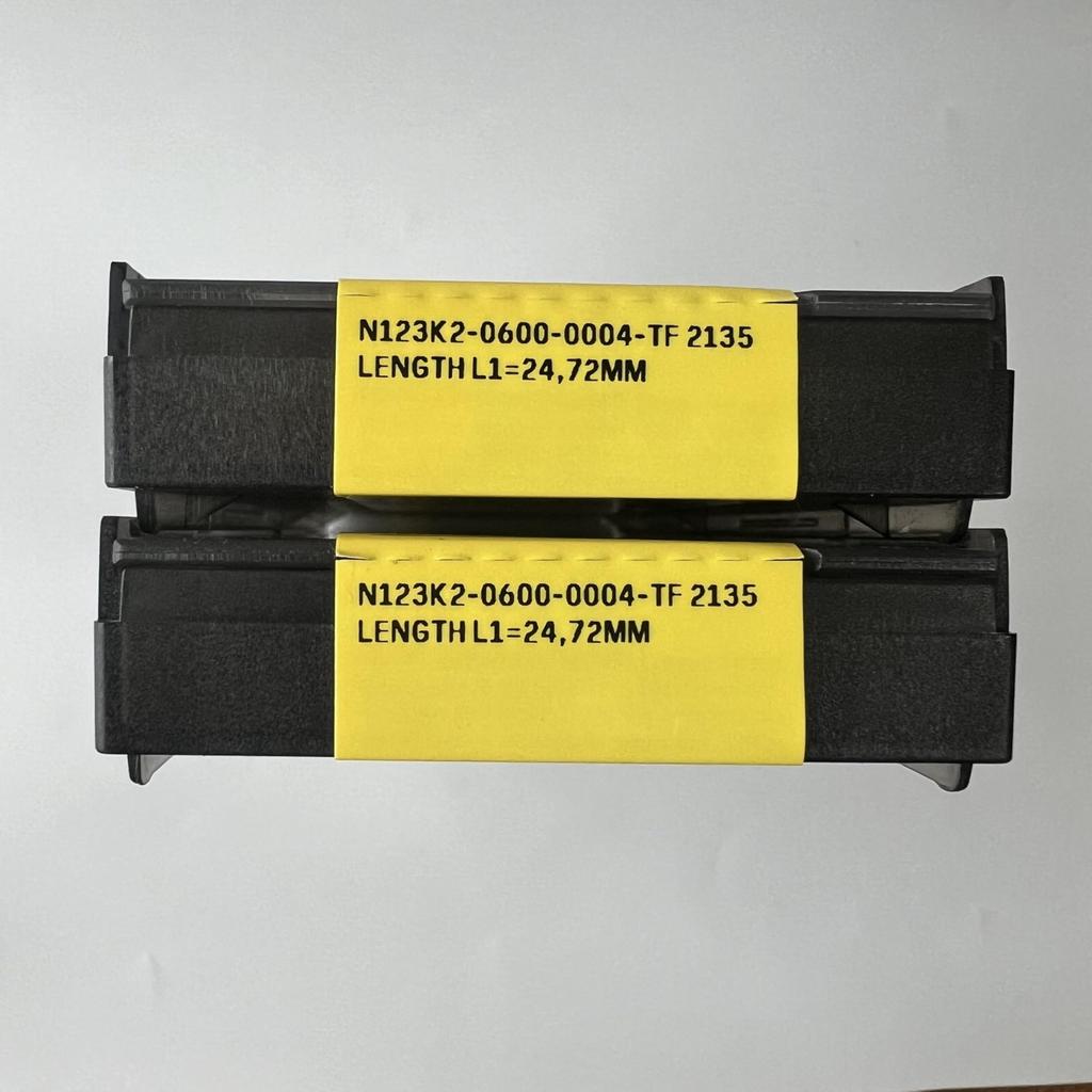 SANDVIK / N123K2-0600-0004-TF 2135 / Original Swedish hard alloy blade 10 Pcs