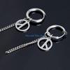 HX6F 10Pcs/set Dangle Earring Clips Non-Pierced Earring Converter Components Findings