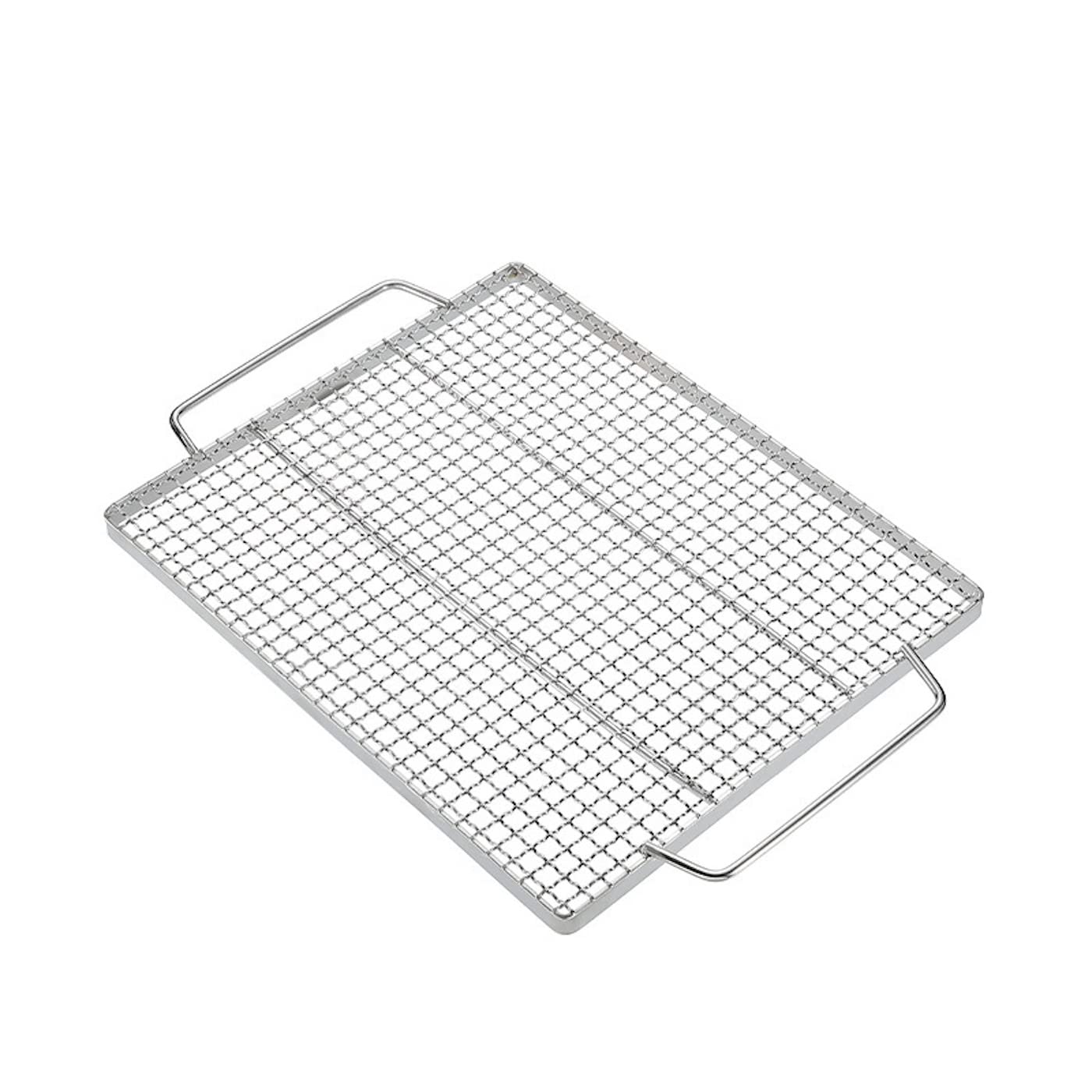 

CAMPING MOON MT-045-W2 Barbecue Stove with Clip-on Wire Mesh, Fire Pit for 3-4 People, Grilling Net, and Replacement Net