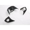 For Toyota VELOZ   2024 25 ABS Carbon Fiber Steering Wheel Button Cover Trims Decoration Sticker Car Styling Accessories