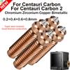 CC CC2 For Elegoo Centauri 0.2/0.4/0.6/0.8 Carbon Hotend Nozzle CC CC2 Chromium Zirconium Copper Bimetallic Nozzle3D Printer