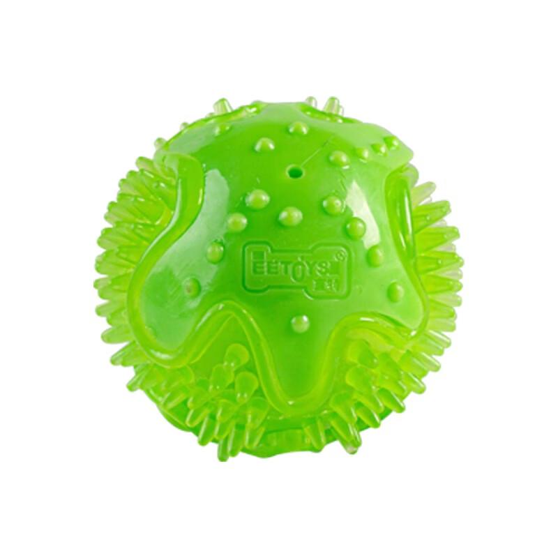 EETOYS Bite-Resistant Squeaky Pineapple Dog Toy