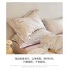 Set di biancheria da letto di lusso 4 pezzi in cotone a fibra lunga 100S, Copripiumino Ricamato 100% Cotone con Lenzuolo Sotto, Ultra Morbido e Liscio per Dormire a Pelle