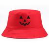 Halloween Pumpkin Printed Bucket Hat With Sun Protection For Summer And Autumn Wear