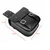 Waterproof Pu Leather Motorcycle Saddlebag Side Pannier Luggage Storage Universal Tool Bags For Honda Suzuki Kawasaki Yamaha