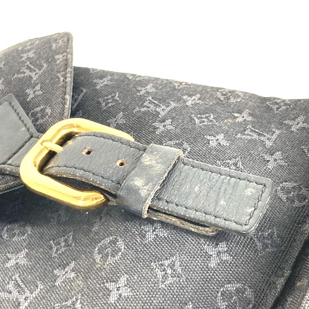 Louis Vuitton M92455 Monogram Mini Denim MontsourisGM Backpack Navy