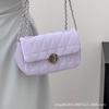 This summer's new simple chain bag, messenger bag, small bag, shoulder bag, and high-end diamond women's bag are popular.