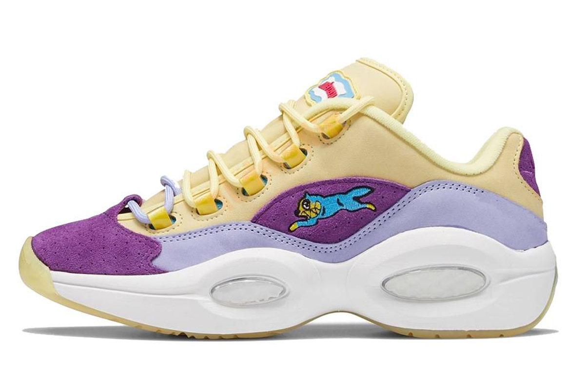 Question Bbc Ice Cream x Question Reebok Low Yellow Lilac Glow G55351 35