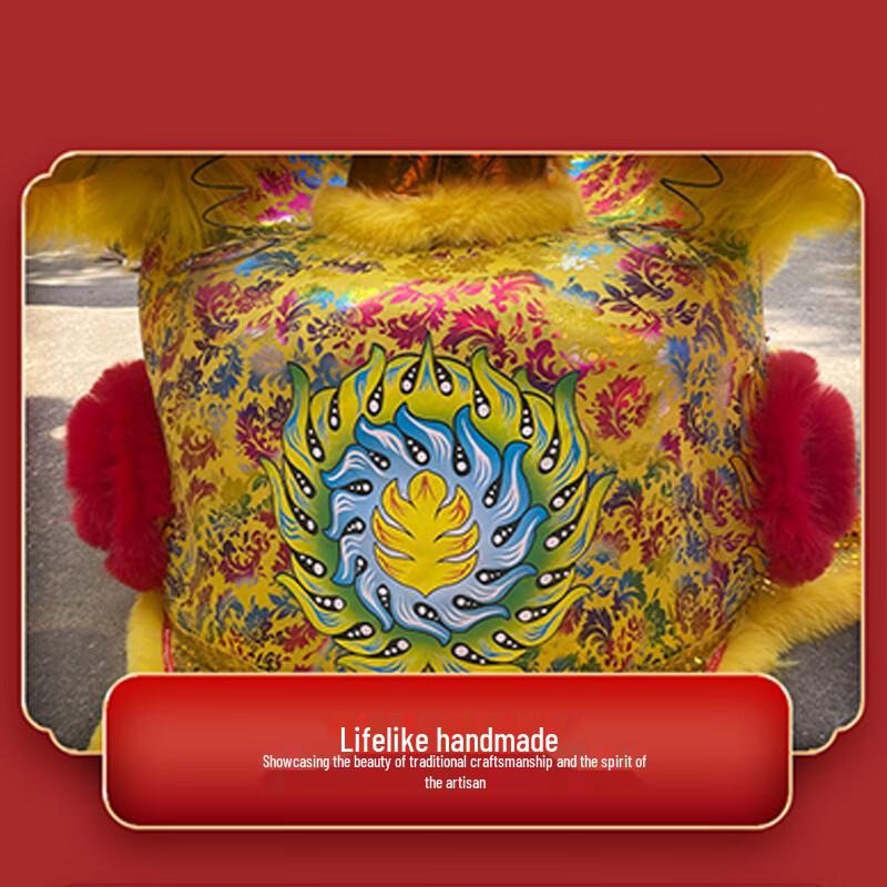 Premium Australian Wool Southern Lion Dance Costume Set