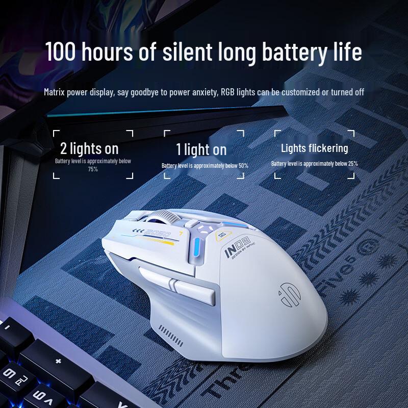 INPHIC IN9 Tri-Mode Wireless Gaming Mouse