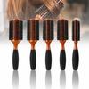 5 Sizes Round Hair Brush Wooden Handle Hair Comb High Quality Boar Bristle Brush  Salon Use