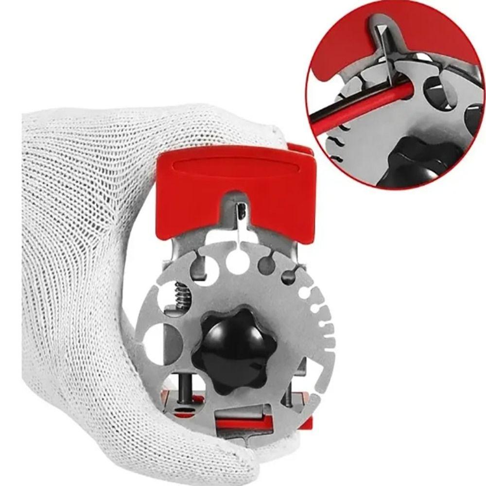 Sturdy Handheld Wire Stripper Tool Versatile Iron Nickel Plating Stripping Machine Copper Wire Plastic On-The-Go Stripper ABS