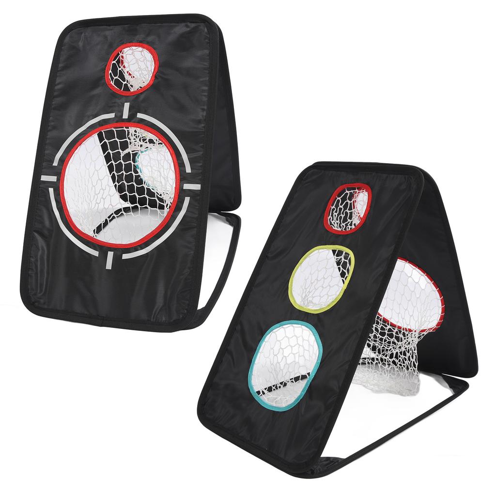 Siatka do chipowania golfa dwustronna lekka składana siatka celowa do golfa dla dokładności i praktyki swingu