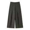 Women's Fashion Versatile Pleated High-Waisted Casual Trousers