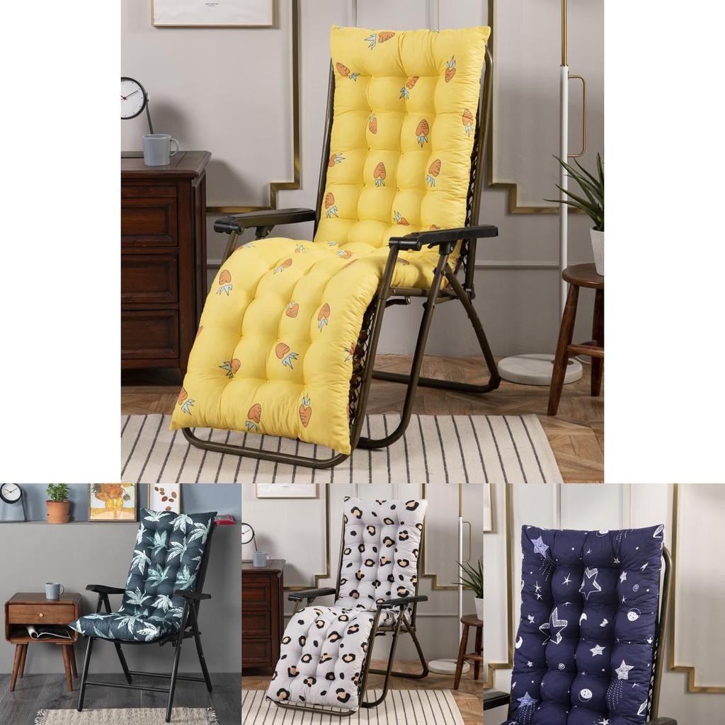 Stylish Leaves Starry High Back Chair Cushion Designed For Enhanced Comfort On Garden Furniture