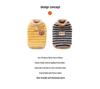 Warm Lamb Fleece Cat Clothes for Kittens & Adults - Leash-Compatible, Little Bear Design, Two-Legged for Fall & Winter, Also Fits Small Dogs
