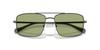 Oakley Sunglasses Frame Color Matte Dark Lens 57mm Men's 0AX2054S, (Front) Green, Color Green,