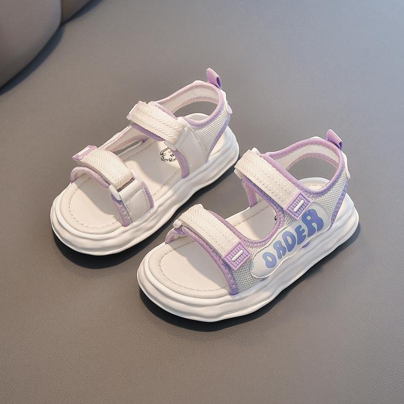 Fashion Kids Girls Casual Summer Soft Sole Sports Beach Sandals 26