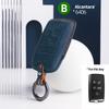 Wildleder Autoschlüssel Etui Halter Schlüsselanhänger Für Land Rover Range Rover Discovery 5 Sport   Für Jaguar Xel E-Pace Zubehör