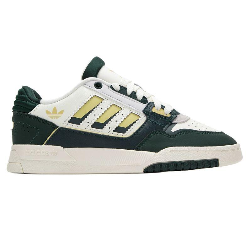 Adidas Originals Drop Step Low 2.0 Comfortable Versatile Non-Slip Durable Low-Top Skate Shoes Unisex Sneakers Green White JQ0105