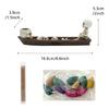 Halloween Resins Skull Boats Backflow Incenses Burners Smoke Incenses Holder Set