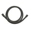 Black Color PVC Material Shower Plumbing Hose 1.5 Meter Length High Quality Pipe Shower Accessories