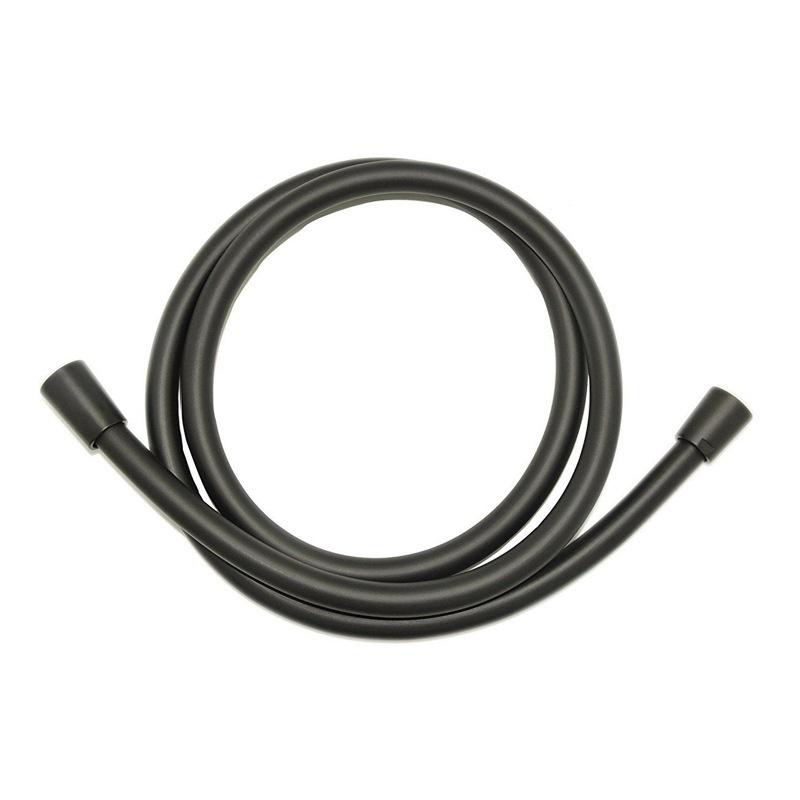 Black Color PVC Material Shower Plumbing Hose 1.5 Meter Length High Quality Pipe Shower Accessories
