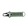 Live '25 Repeat Fabric Keyring Green