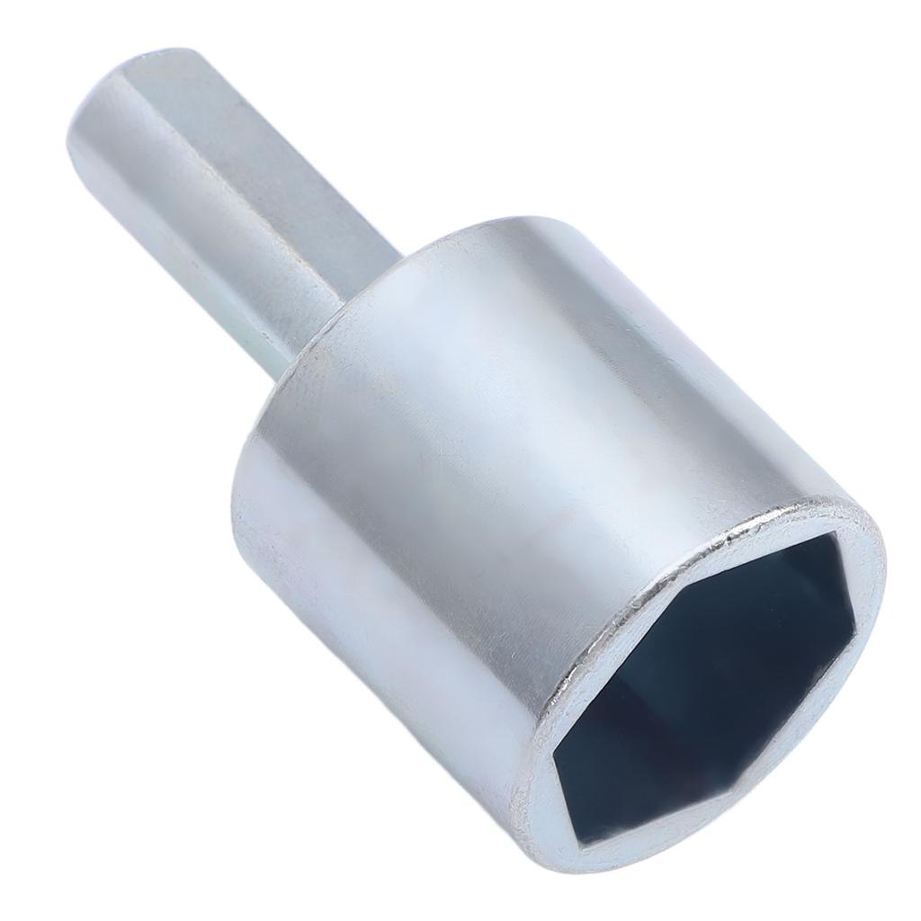 RV Leveling Scissor Jack Socket Drill Adapter Optimal Performance Iron for 3 4in Hex Drive Jacks