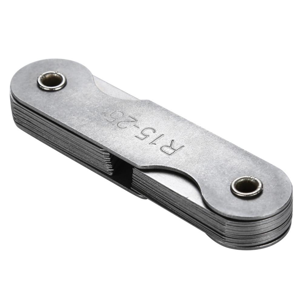 Stainless Steel Stainless Steel Gauge R15-25MM Precision Gauge Tool For Toolmakers